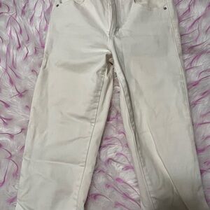 Women's Cream Jeans